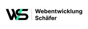 Logo Webentwicklung Schäfer schwarz